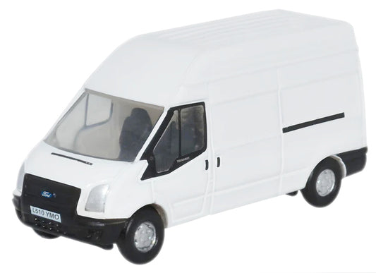 2006 Ford Transit LWB High Roof Van White 1/148 (N) Scale Diecast Model Car by Oxford Diecast