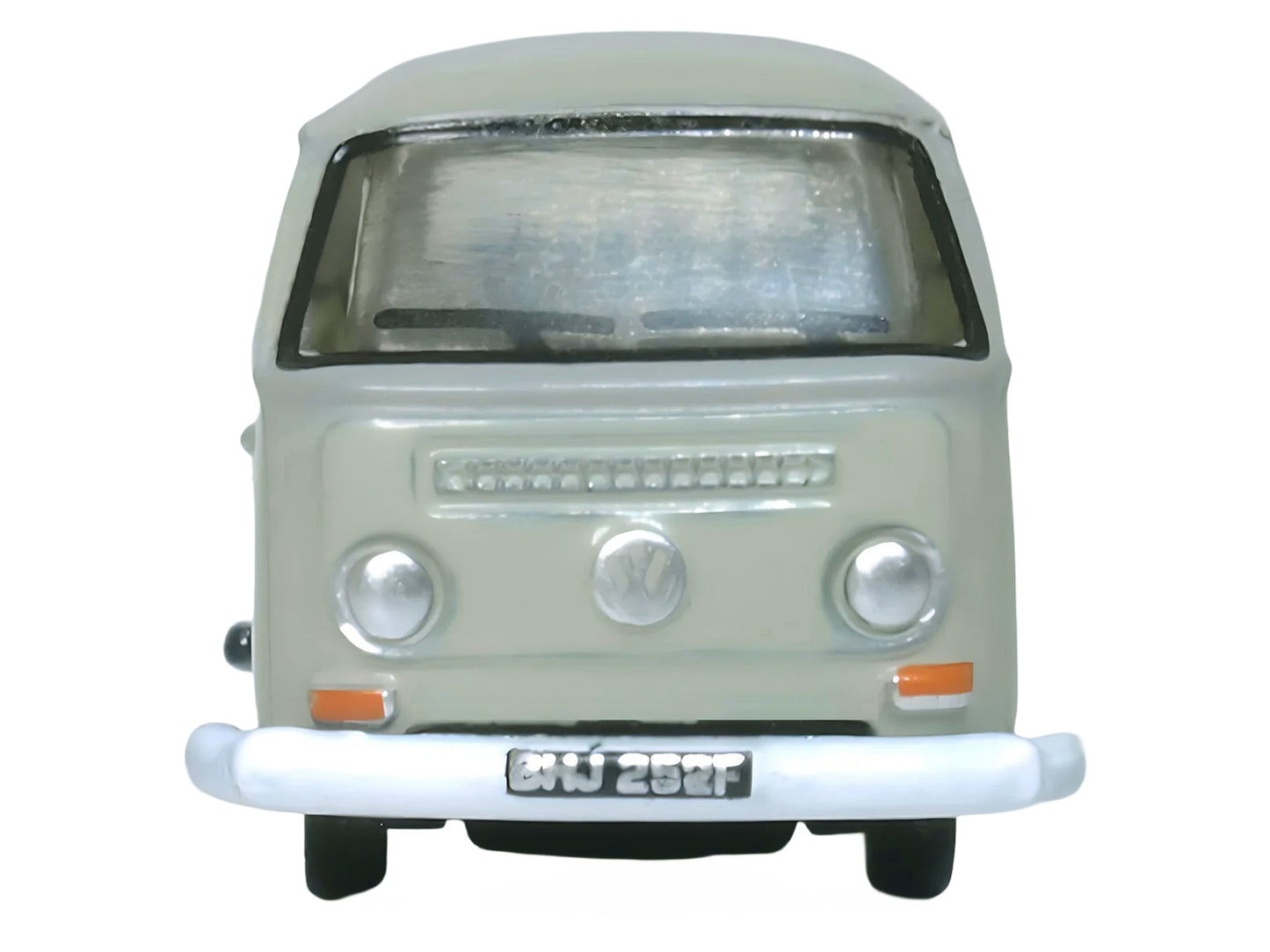 Volkswagen T2 Pickup Truck Light Gray 1/148 (N) Scale Diecast Model Car by Oxford Diecast