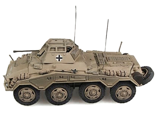 Sd.Kfz. 234/1 Armored Vehicle "6th Panzer Division Czechoslovakia" (1945) German Army 1/72 Diecast Model by Panzerstahl