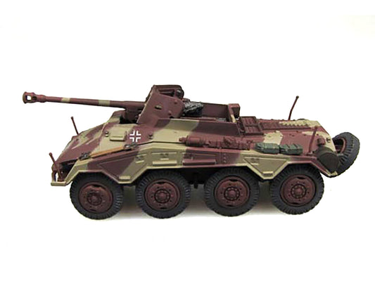 Sd.Kfz. 234/4 Armored Vehicle "Unidentified Unit Western Front" (1945) German 1/72 Diecast Model by Panzerstahl