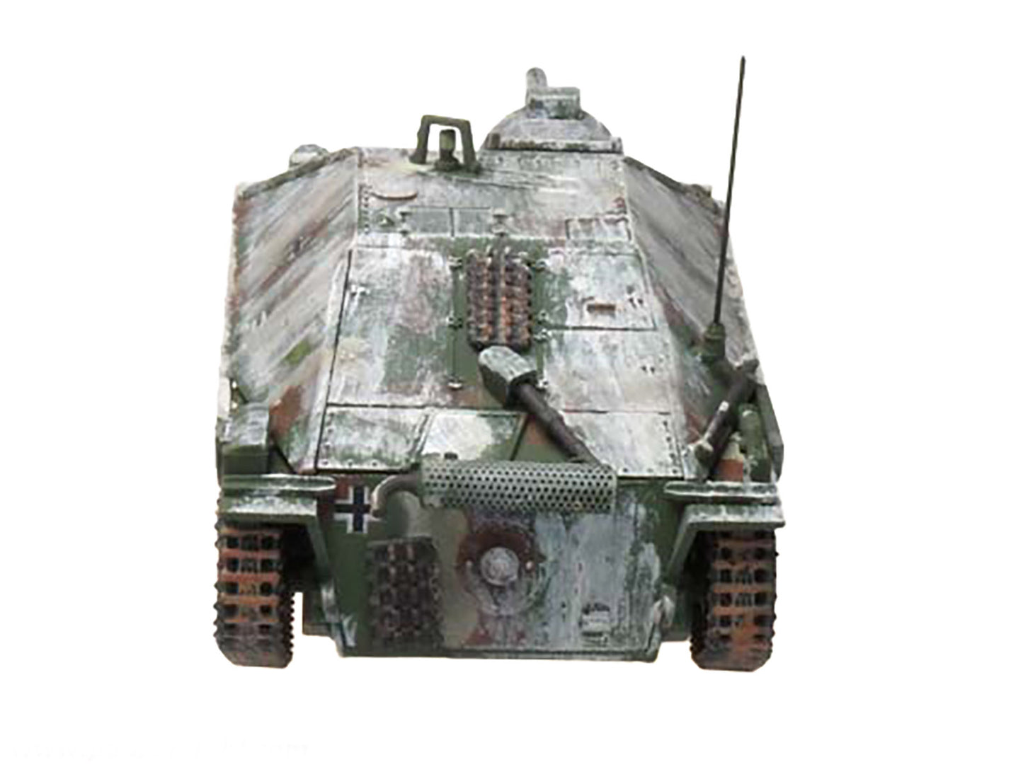 Hetzer (Flamm) Tank Destroyer "17th SS Panzergrenadier Division Operation Nordwind" German Army 1/72 Diecast Model by Panzerstahl