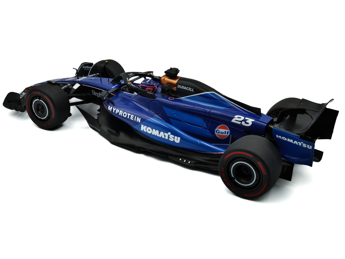 Williams FW46 #23 Alex Albon "Williams Racing" Formula One F1 Saudi Arabian GP (2024) "Competition" Series 1/18 Diecast Model Car by Solido