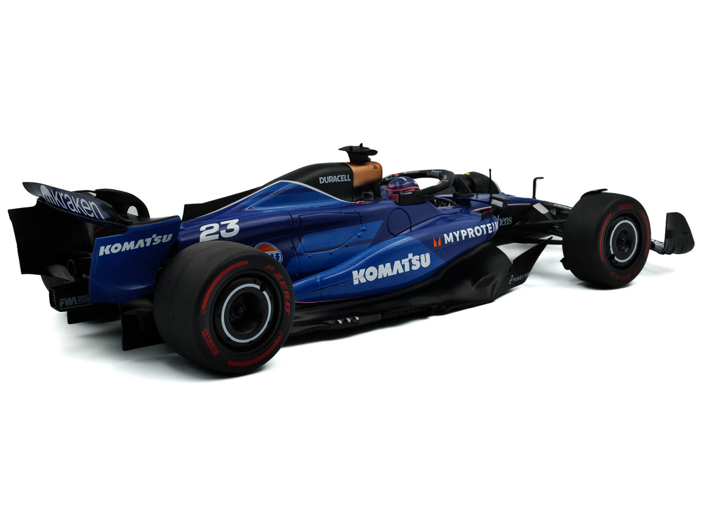 Williams FW46 #23 Alex Albon "Williams Racing" Formula One F1 Saudi Arabian GP (2024) "Competition" Series 1/18 Diecast Model Car by Solido
