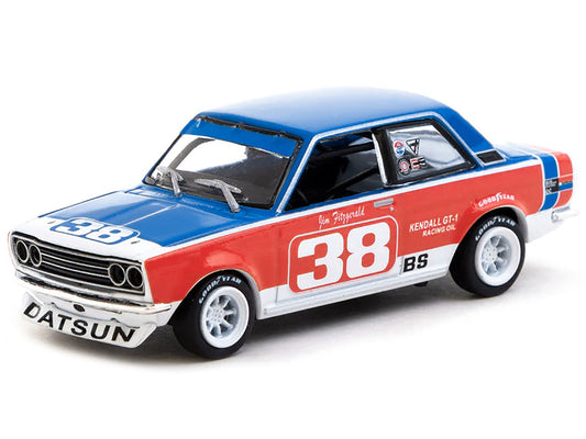 Datsun 510 #38 Jim Fitzgerald "SCCA National Championship" (1973) "Hobby64" Series 1/64 Diecast Model Car by Tarmac Works