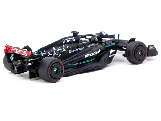 Mercedes-AMG F1 W14 E Performance #63 George Russell 3rd Place Formula One F1 "Spanish GP" (2023) "Global64" Series 1/64 Diecast Model Car by Tarmac Works