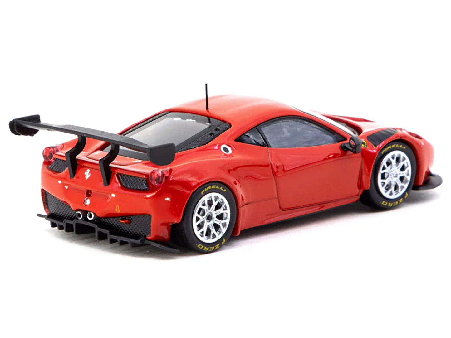 Ferrari 458 Italia GT3 Red "Road64" Series 1/64 Diecast Model Car by Tarmac Works