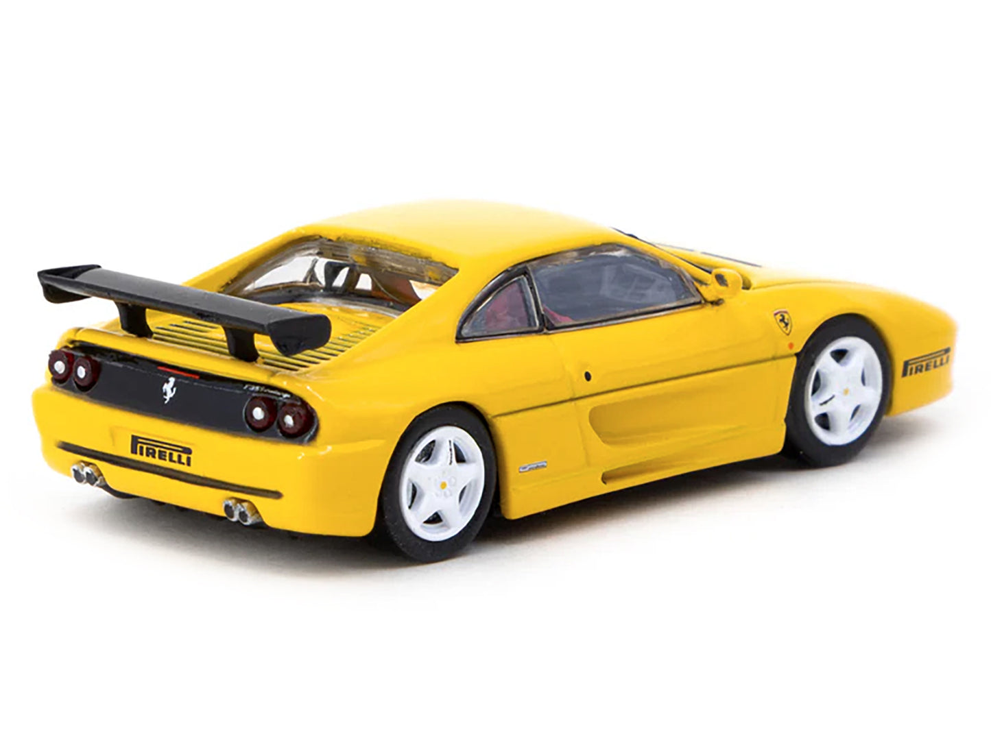 Ferrari F355 Challenge Yellow "Road64" Series 1/64 Diecast Model Car by Tarmac Works