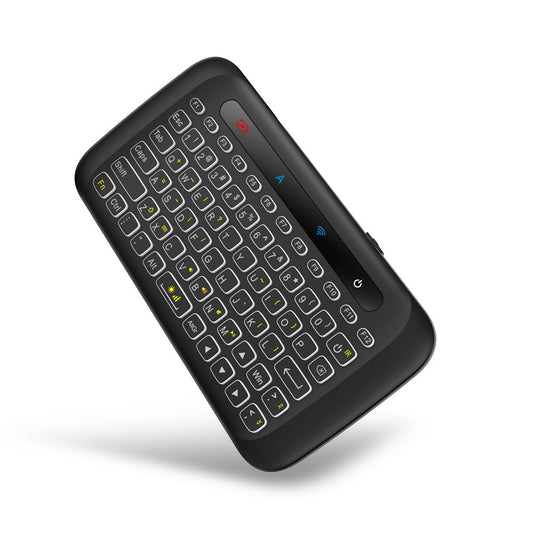 2.4GHz Backlight Colorful Wireless Keyboard with Large Touch Panel