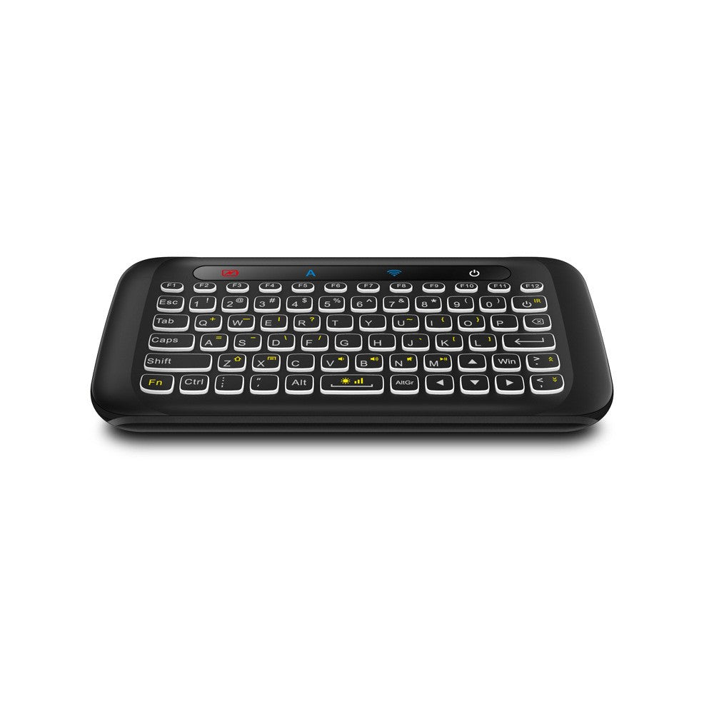 2.4GHz Backlight Colorful Wireless Keyboard with Large Touch Panel