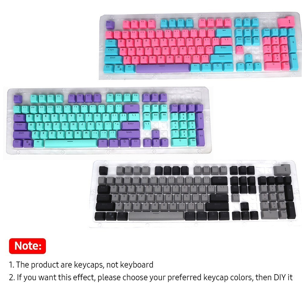 For Mechanical Keyboard 104 Keys Injection Molding PBT Keycap Set