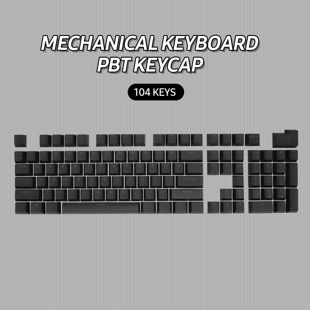 For Mechanical Keyboard 104 Keys Injection Molding PBT Keycap Set