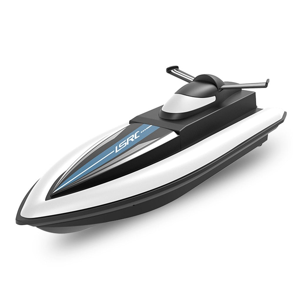 LSRC 2.4GHz RC Boat Remote Control Racing Boat Waterproof Toy for Lake Pool Sea