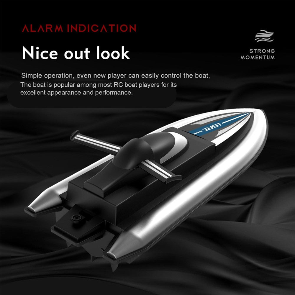 LSRC 2.4GHz RC Boat Remote Control Racing Boat Waterproof Toy for Lake Pool Sea