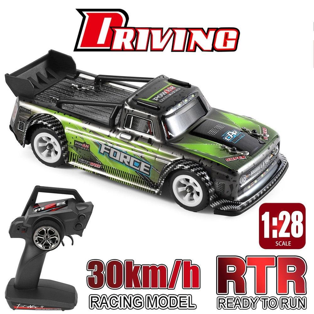 WLTOYS 284131 1/28 Short Truck Car 2.4GHz RC Race Car 4-Wheel-Drive 30km/h High Speed