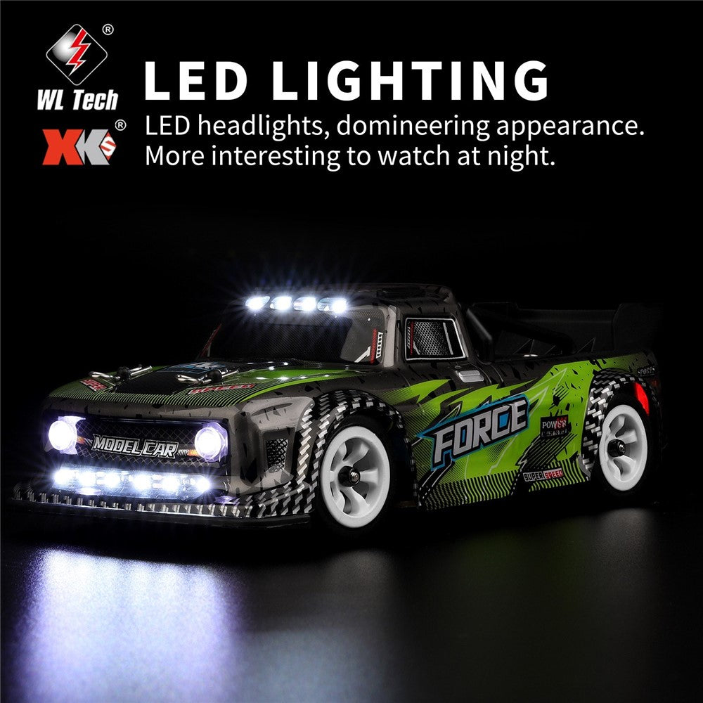 WLTOYS 284131 1/28 Short Truck Car 2.4GHz RC Race Car 4-Wheel-Drive 30km/h High Speed