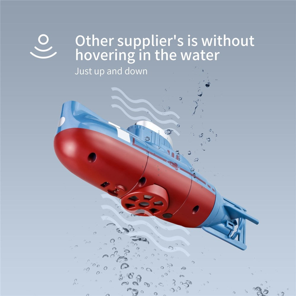 Mini RC Submarine Remote Control Boat Waterproof Diving Toy