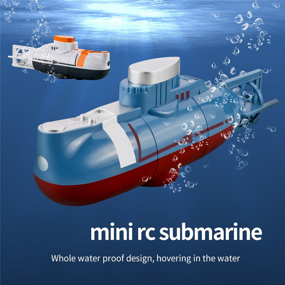 Mini RC Submarine Remote Control Boat Waterproof Diving Toy