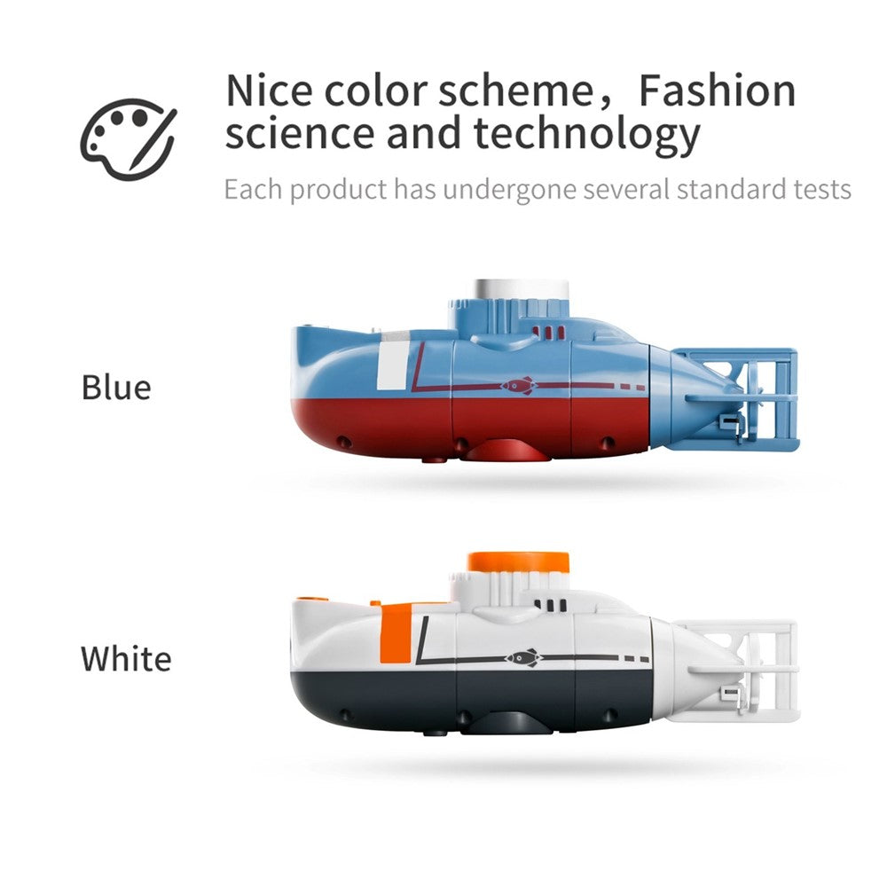 Mini RC Submarine Remote Control Boat Waterproof Diving Toy