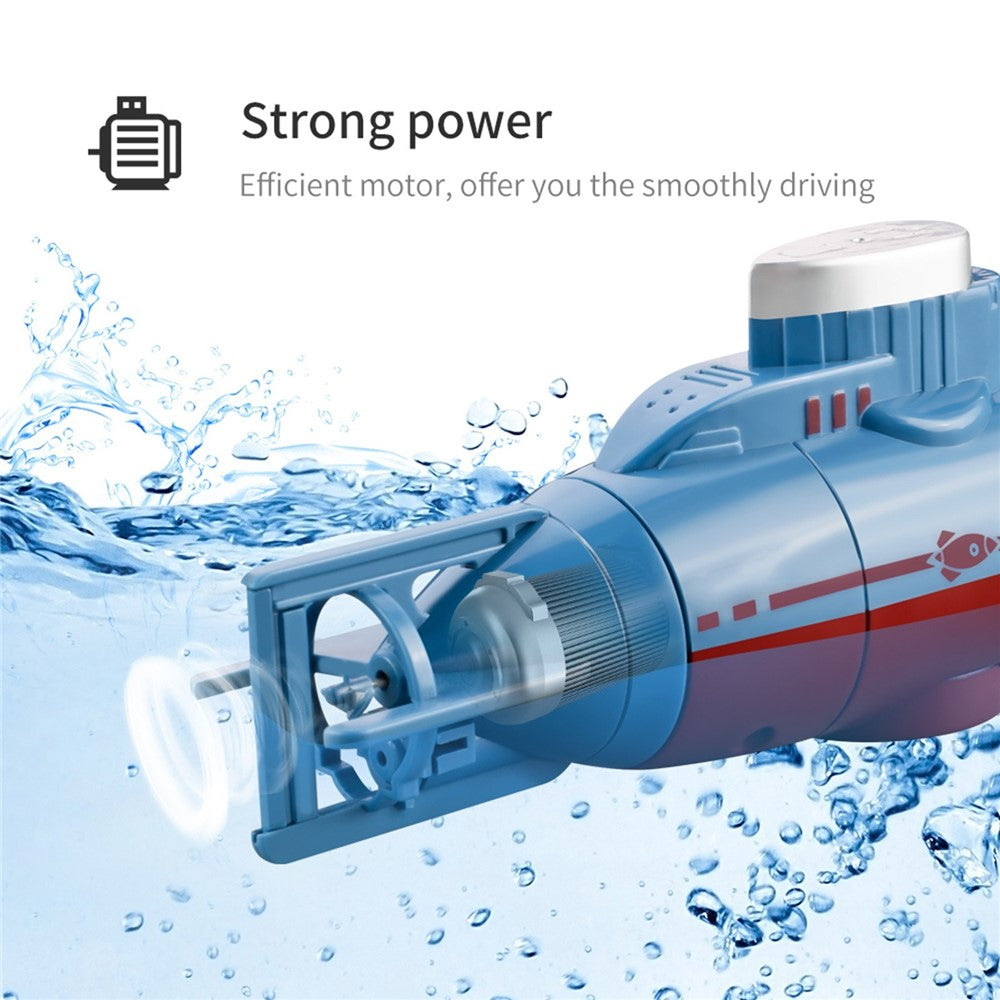 Mini RC Submarine Remote Control Boat Waterproof Diving Toy