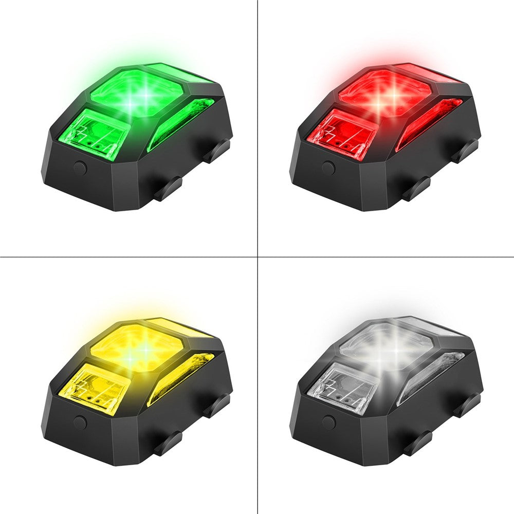 For DJI FPV/Mini 2/Mavic Air 2/Mavic Mini Drone Strobe LED Light 4 Colors Lamp Rechargeable Drone Light