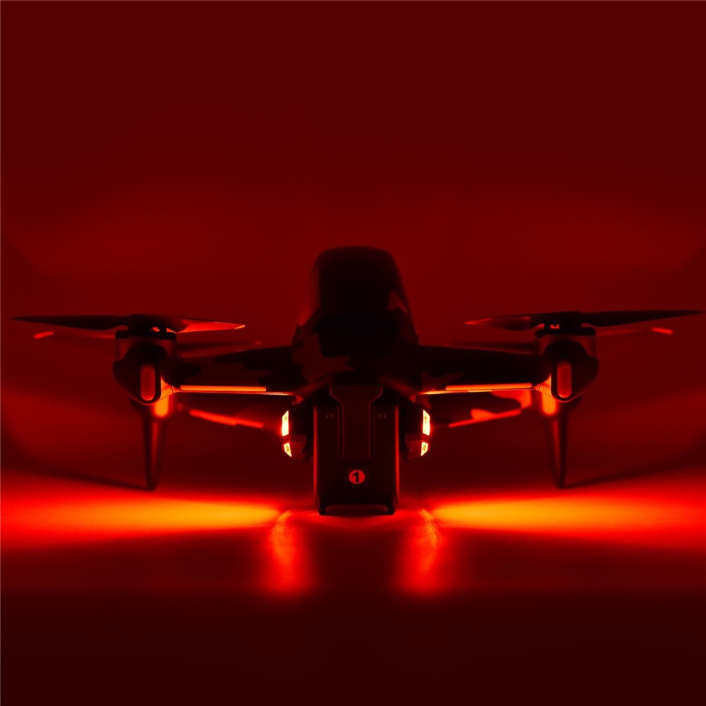 For DJI FPV/Mini 2/Mavic Air 2/Mavic Mini Drone Strobe LED Light 4 Colors Lamp Rechargeable Drone Light