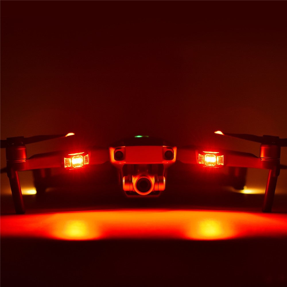 For DJI FPV/Mini 2/Mavic Air 2/Mavic Mini Drone Strobe LED Light 4 Colors Lamp Rechargeable Drone Light