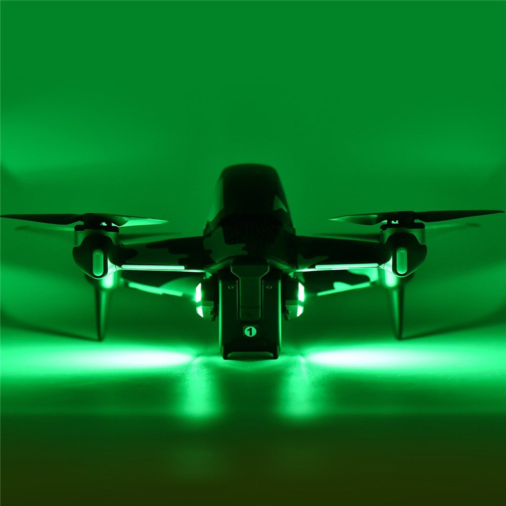 For DJI FPV/Mini 2/Mavic Air 2/Mavic Mini Drone Strobe LED Light 4 Colors Lamp Rechargeable Drone Light
