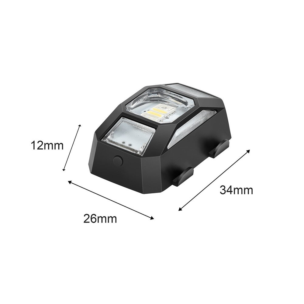 For DJI FPV/Mini 2/Mavic Air 2/Mavic Mini Drone Strobe LED Light 4 Colors Lamp Rechargeable Drone Light