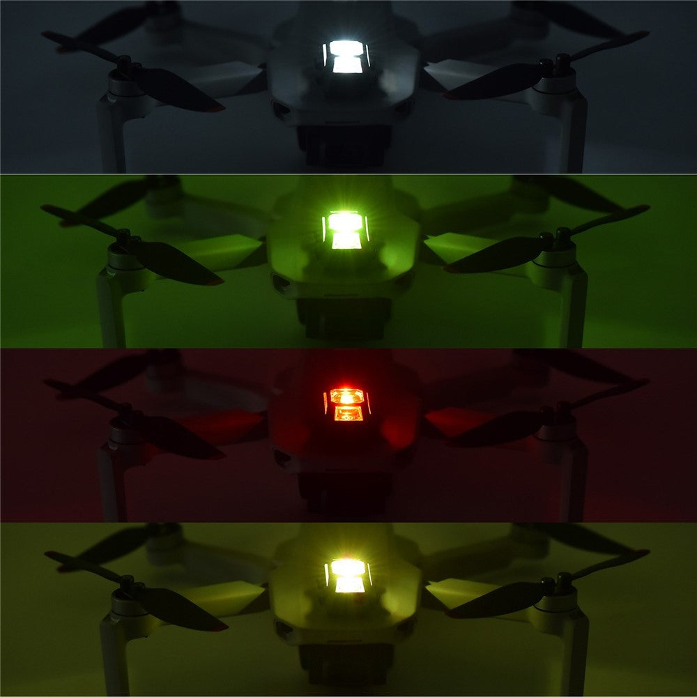 For DJI FPV/Mini 2/Mavic Air 2/Mavic Mini Drone Strobe LED Light 4 Colors Lamp Rechargeable Drone Light