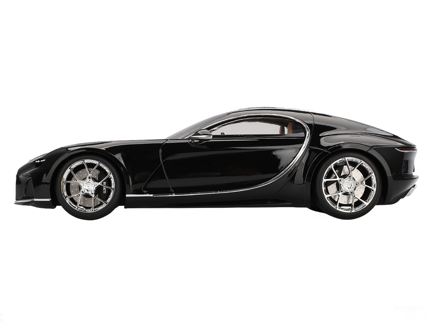 Bugatti Atlantic Concept Nocturne Black 1/18 Model Car by Top Speed