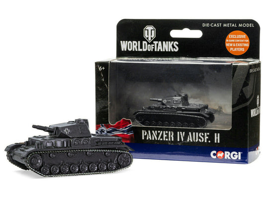 Panzer IV Ausf. H Medium Tank "World of Tanks" Video Game Diecast Model by Corgi