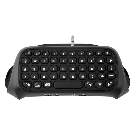 Portable 3.5mm Plug Bluetooth-compatible Keyboard Wireless Mini Keyboard for PS4 Controller
