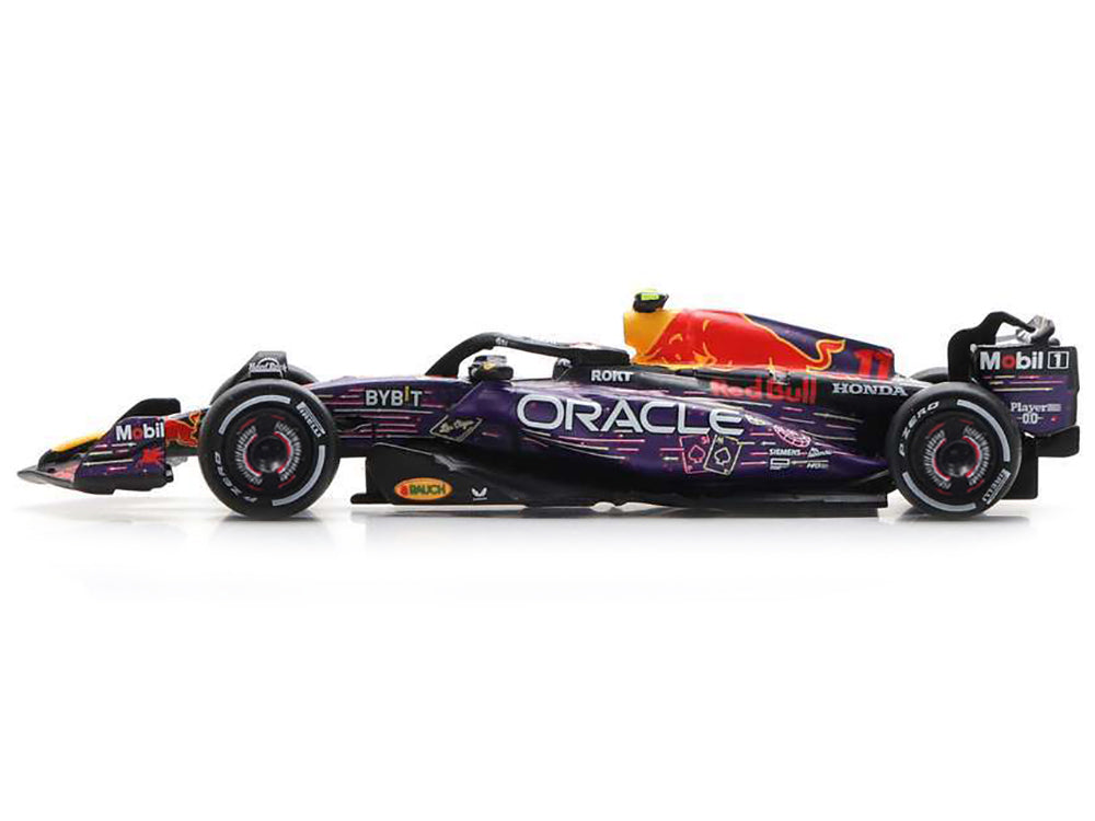 Red Bull Racing RB19 #11 Sergio Perez "Oracle" 3rd Place Formula One F1 "Las Vegas GP" (2023) 1/64 Diecast Model Car by Spark