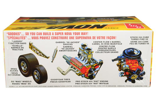 Skill 2 Model Kit 1972 Chevrolet Nova SS "Pro Stocker" 1/25 Scale Model by AMT