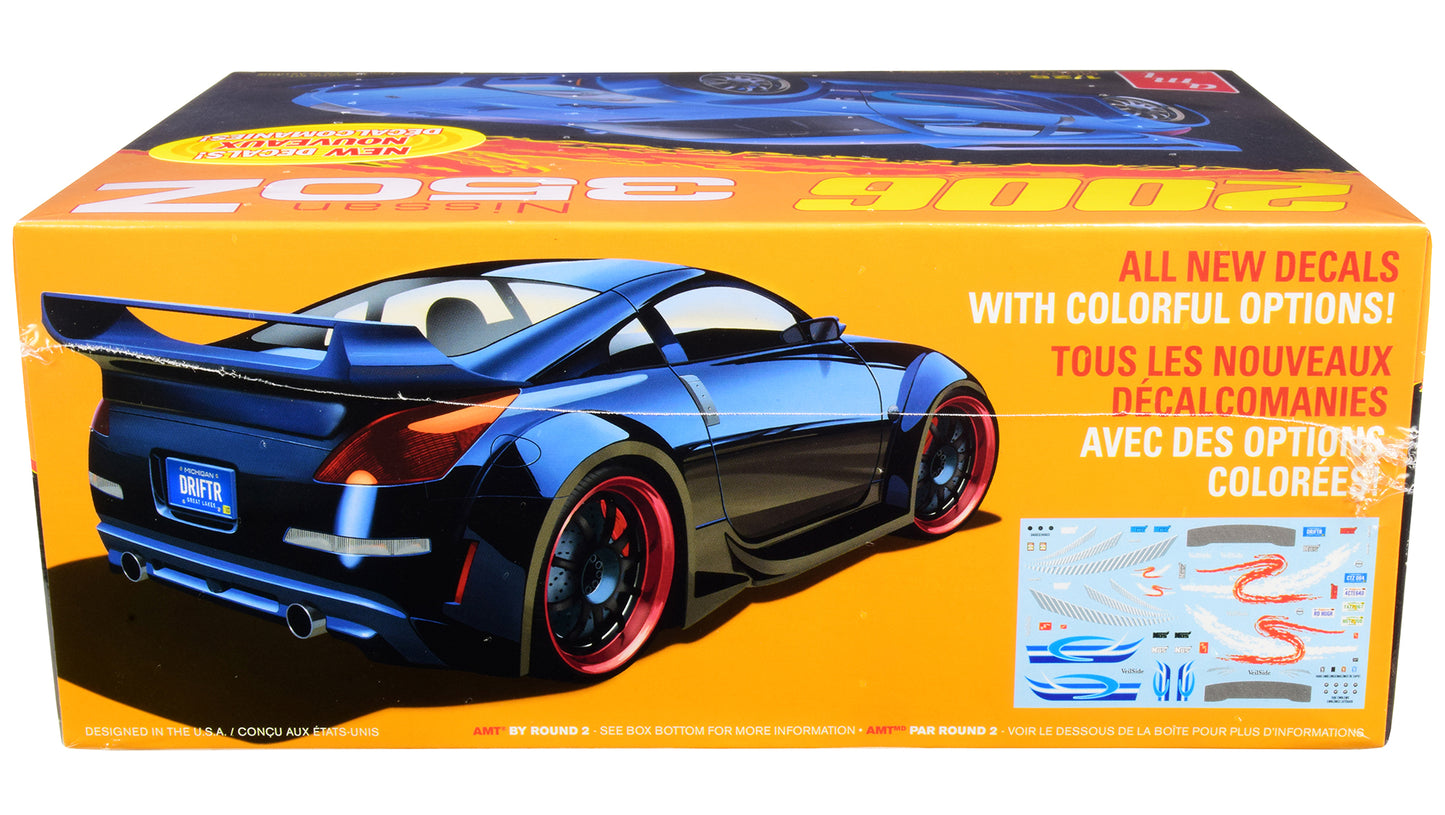 Skill 2 Model Kit 2006 Nissan 350Z 1/25 Scale Model by AMT