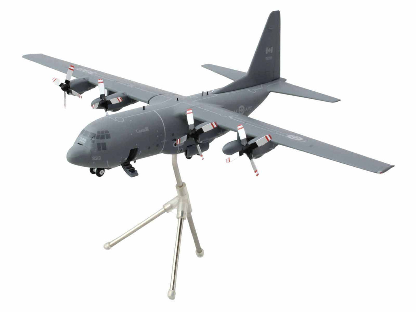 Lockheed C-130H Hercules Transport Aircraft "Royal Canadian Air Force" (130333) Gray "Gemini 200" Series 1/200 Diecast Model Airplane by GeminiJets