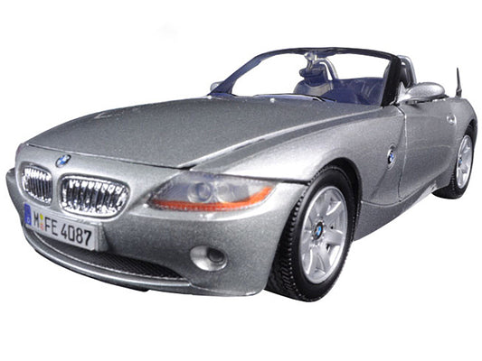 BMW Z4 Silver 1/24 Diecast Model Car by Motormax