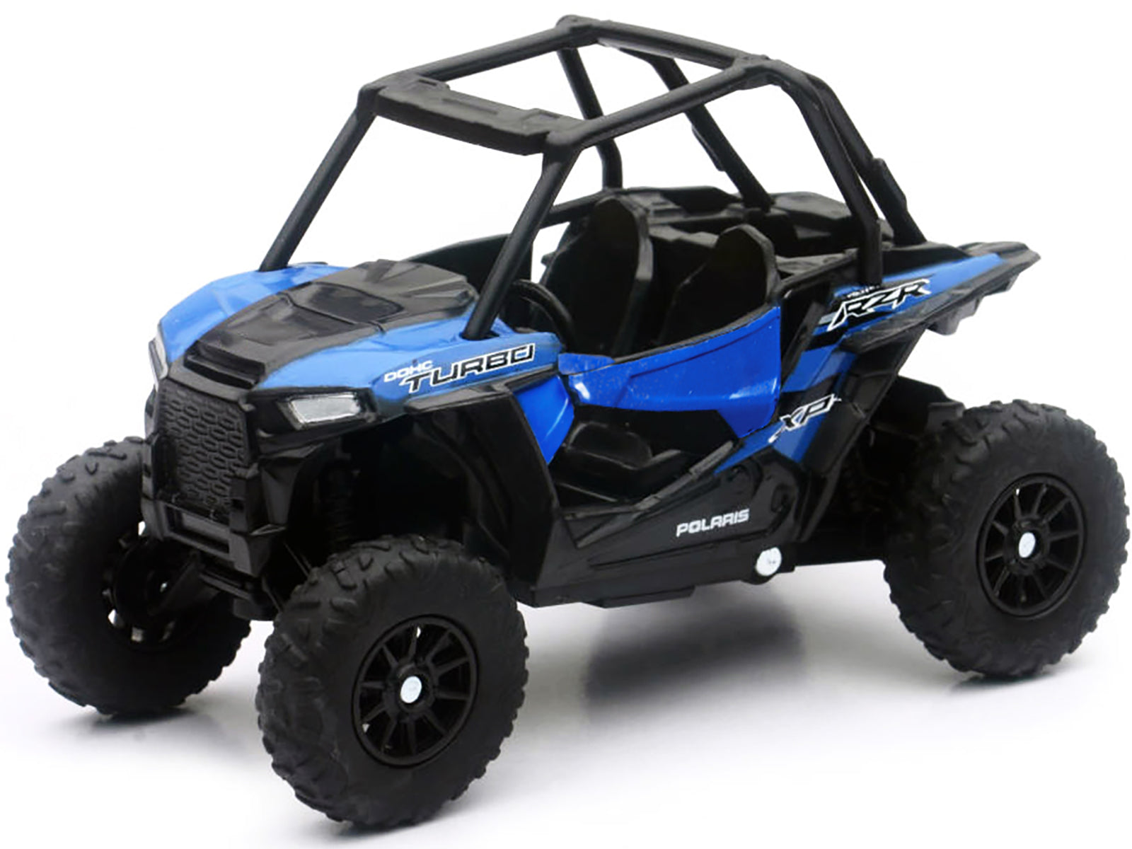 Polaris RZR XP Turbo DOHC Mini ATV Blue and Black Diecast Model by New Ray