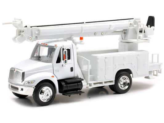 International 4200 Digger Service Truck White "Long Haul Trucker" Series 1/43 Diecast Model by New Ray