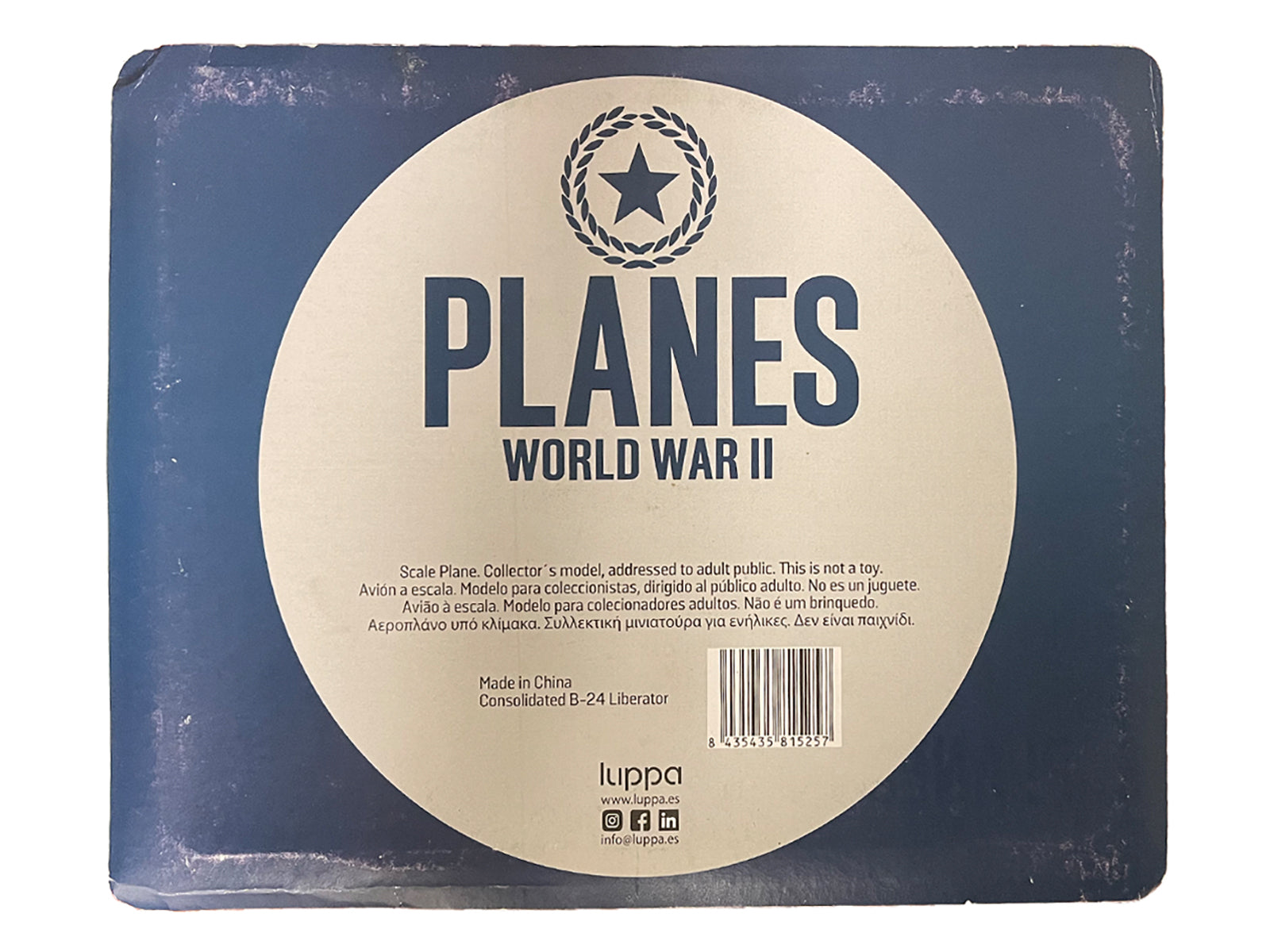 Consolidated B-24D Liberator Aircraft "You Cawn't Miss It 448th Bombardment Group 8th Air Force" (1944) British Royal Air Force 1/144 Diecast Model Airplane by Mitos Del Aire