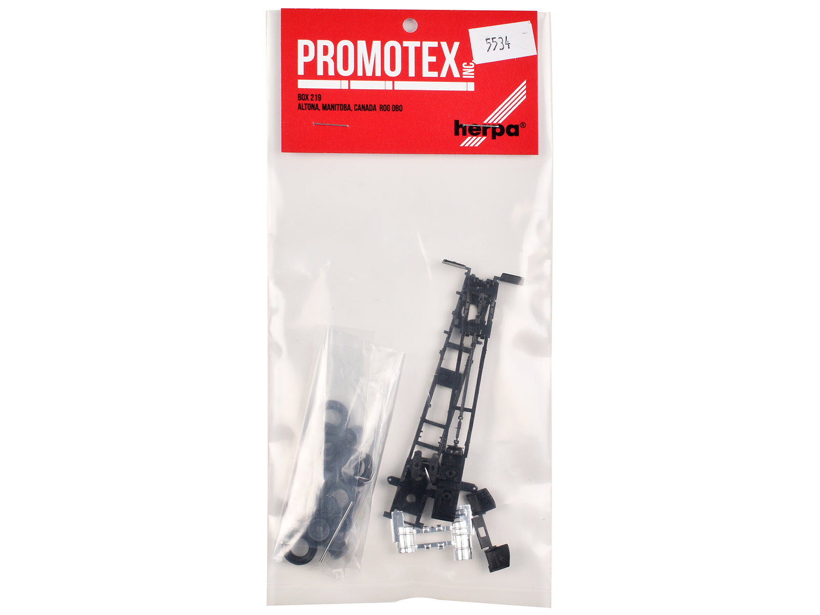 Long Chassis Kit for Mack Cabs 1/87 (HO) Plastic Model by Promotex