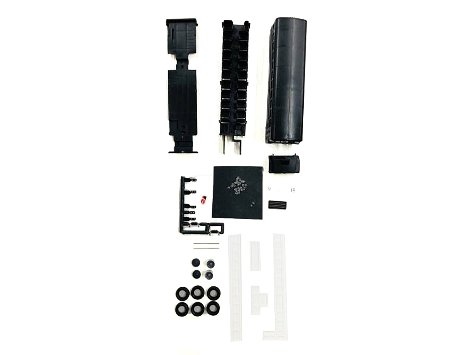 Model Kit School Bus 1/87 (HO) Plastic Model by Promotex