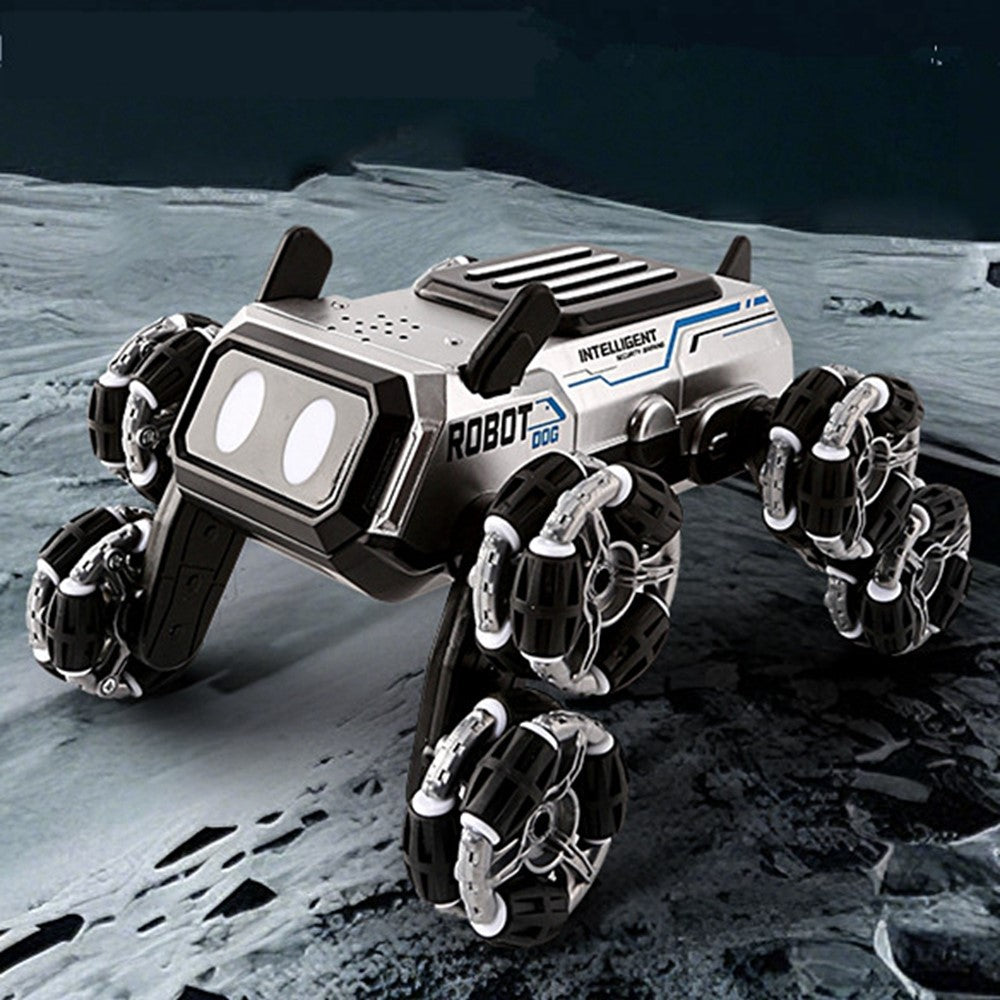 YL-120 2.4G RC Car 8-Wheel Robot Dog Stunt Vehicle Climbing Deformation Drift Remote Control Toy