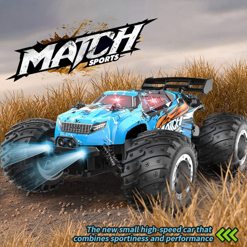 YT6632 High Speed RC Car Toy Long Battery Life Headlights Drift Stunt Off-Road Vehicle