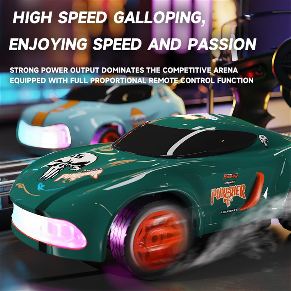 1:64 Mini RC Car 2.4G Full Proportional Remote Control High Speed Desktop Drift Vehicle (CE / CPC / EN71 / ASTM Certified)