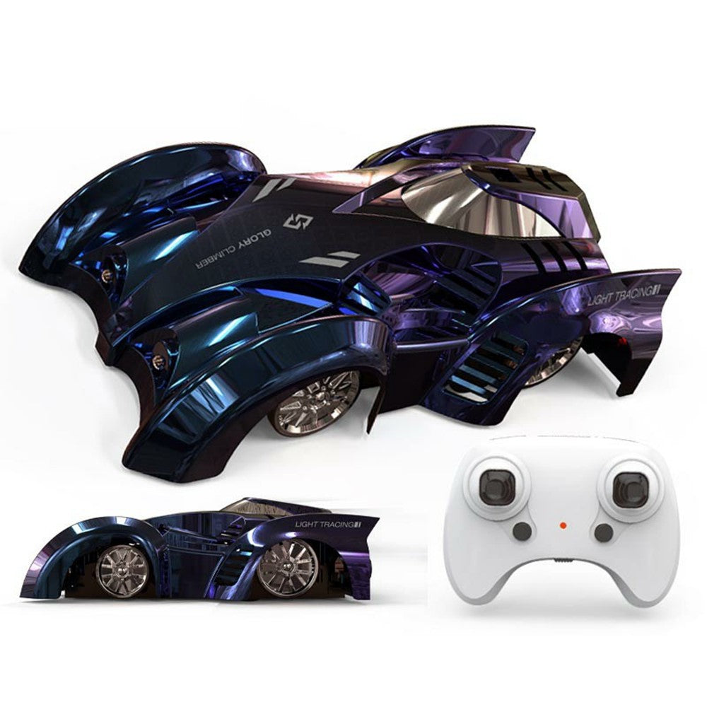 YT6620 2.4G Remote Control Wall Climbing Car Ceiling Ground Glass Surface Driving Stunt RC Vehicle