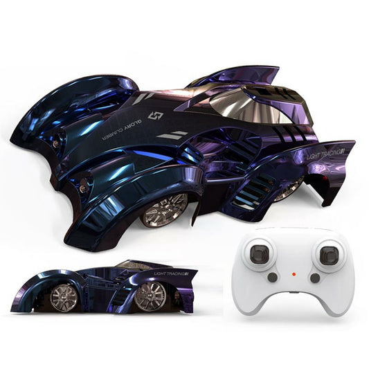 YT6620 2.4G Remote Control Wall Climbing Car Ceiling Ground Glass Surface Driving Stunt RC Vehicle