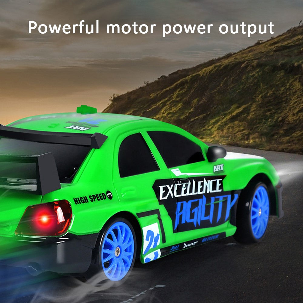 RC Drift Car 1 / 24 2.4GHz 4-Wheel Remote Control Racing On-Road Vehicle Kids Boy Toy (Classic Version)