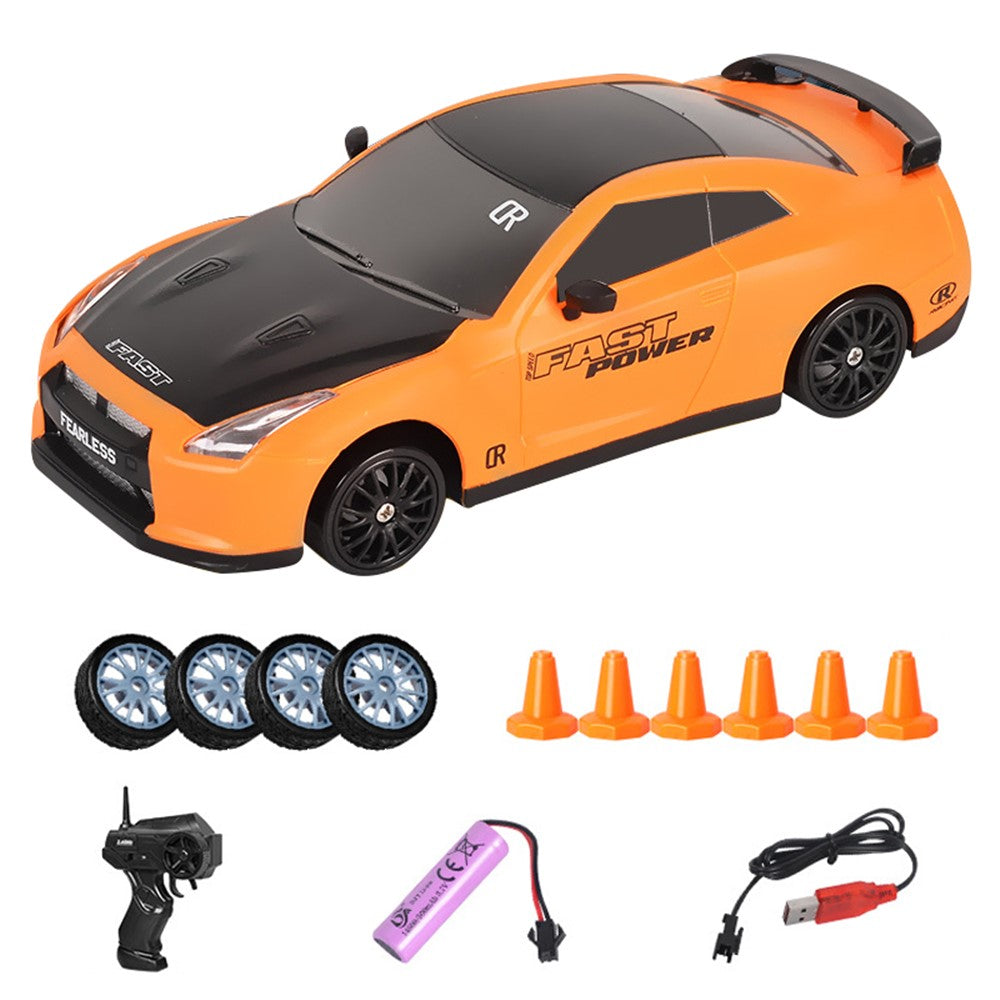 RC Drift Car 1 / 24 2.4GHz 4-Wheel Remote Control Racing On-Road Vehicle Kids Boy Toy (Classic Version)