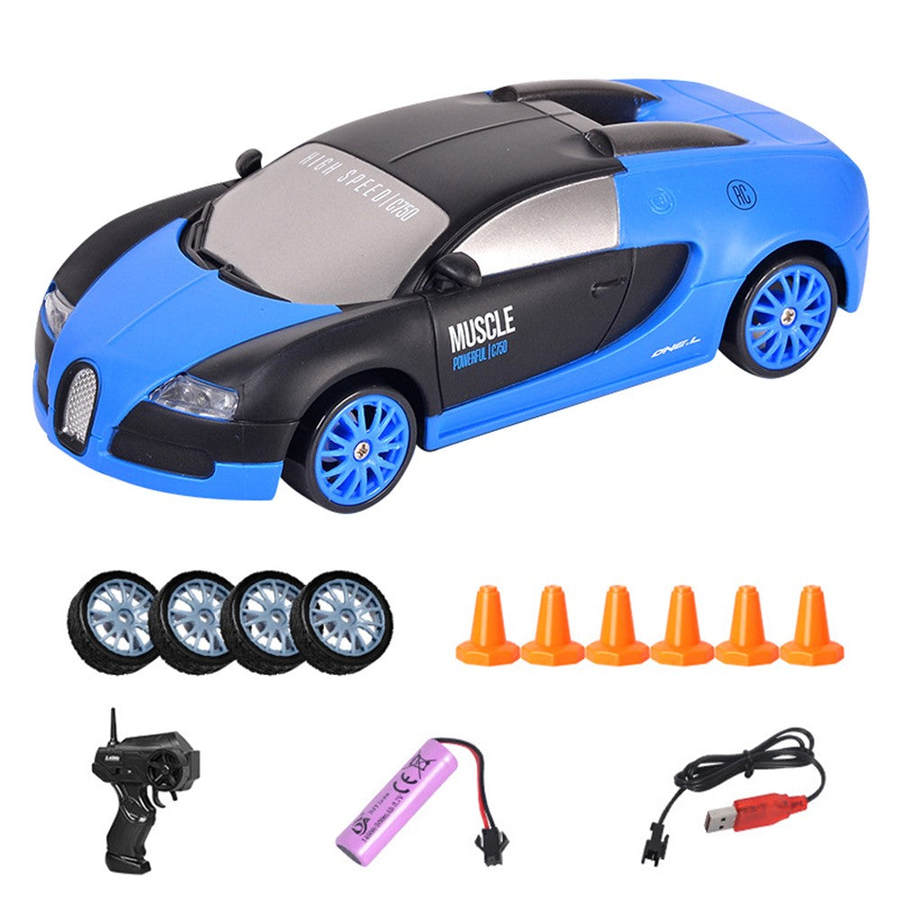 RC Drift Car 1 / 24 2.4GHz 4-Wheel Remote Control Racing On-Road Vehicle Kids Boy Toy (Classic Version)
